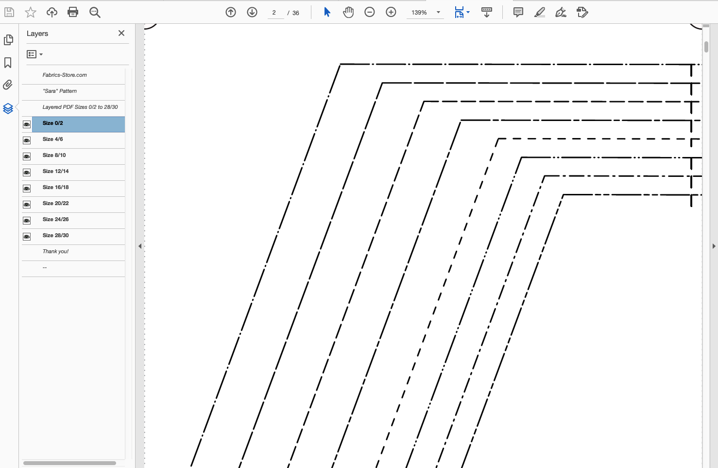 Downloading and Opening Free .pdf Patterns on a Computer (PC and Mac) –  Fabrics-store.com Help Center