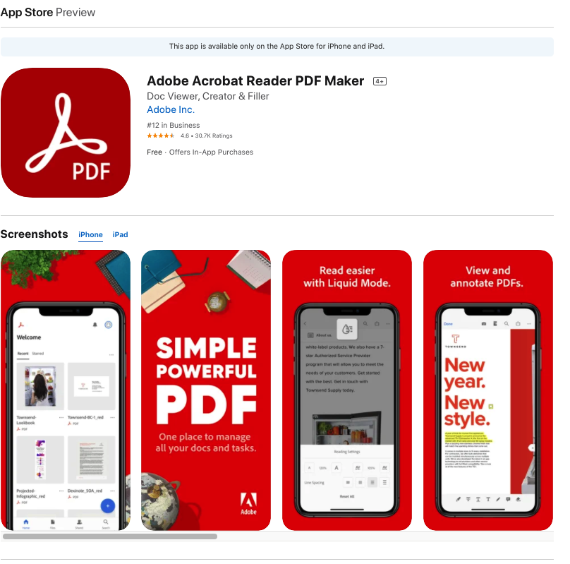 PDF Technologies, Inc. Apps on the App Store